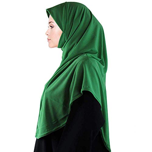 TheHijabStore.com Women's 1 Piece Amira Instant Hijab Ready to Wear Soft Head Wrap - Muslim Head Scarf Pull on Headwear