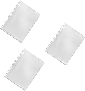 calandis CALANDIS™ 3Pieces Waterproof Passport Cover Plastic ID Card Protector Case Clear | Womens Accessories-picture-43