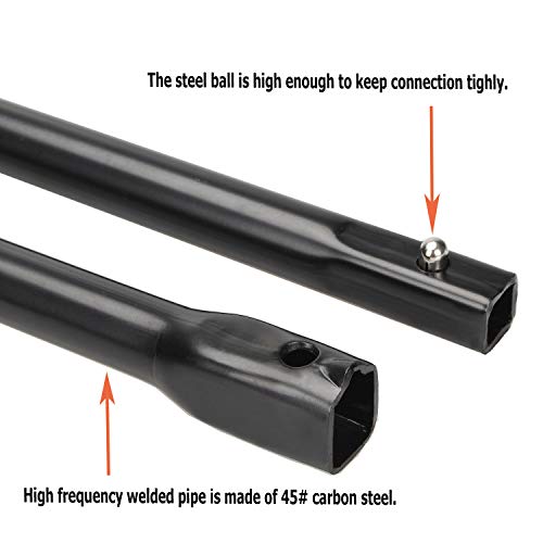 Image of Dr.Roc Spare Tire Wheel Lug Wrench Kit Compatible with Chevrolet Colorado 2004-2012 GMC Canyon 2004-2012 Humma H3 2006-2010 Spare Tire Tool