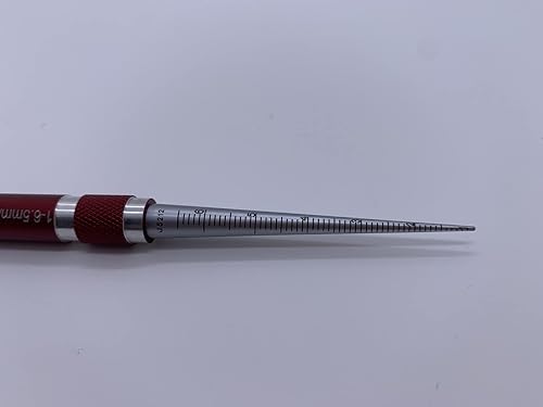 Miniatura 3 de A.Dinsenen Regla cónica de agujero, calibre de pinza, calibre de apertura cónica de amplia aplicación, medición de agujero redondo, probador de