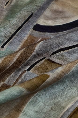 Image of SNITCH Casual Wear Full Sleeve Textured Abstract Shirt