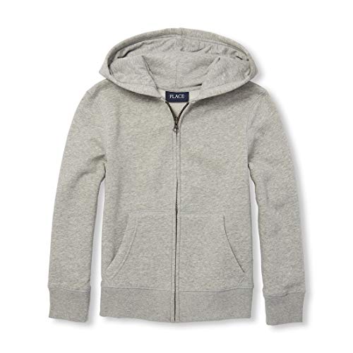 Active Long Sleeve Hooded Full Zip Front Sweatshirt