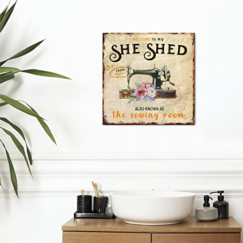 Panneau mural en bois floral decoration interieur retro chic - 6