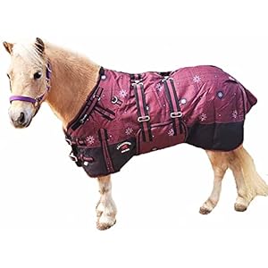 CHALLENGER 54″ 1200D Miniature Weanling Donkey Pony Horse Foal Winter Blanket 51979B