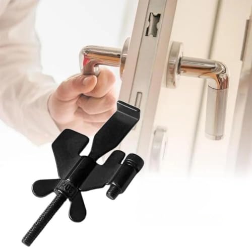 Trava Porta Para Hotel com 1 ou 2 unidades Pousada AirBnb Portátil Com Regulagem (1)