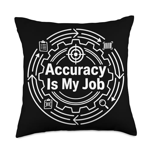 Inventory Control Specialist Profession Inventory Management Throw Pillow