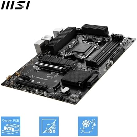MSI PRO B650-S WIFI AMD B650 Soket AM5 DDR5 7200MHZ(OC) ATX Gaming (Oyuncu) Anakart - Görsel 5