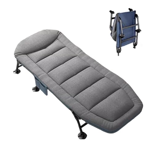 Lit pliant pour adulte avec appui-tête confortable pour soulager le mal de dos à la maison