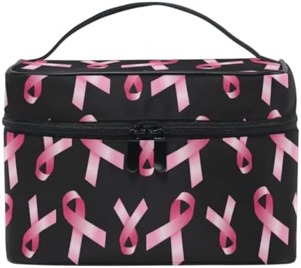 ZOEO Makeup Train Case Classic Camo Pink Grey Fish Light Summer Gold Korean Carrying Portable Zip Travel Cosmetic Brush Bag Organizer Large for Girls Women