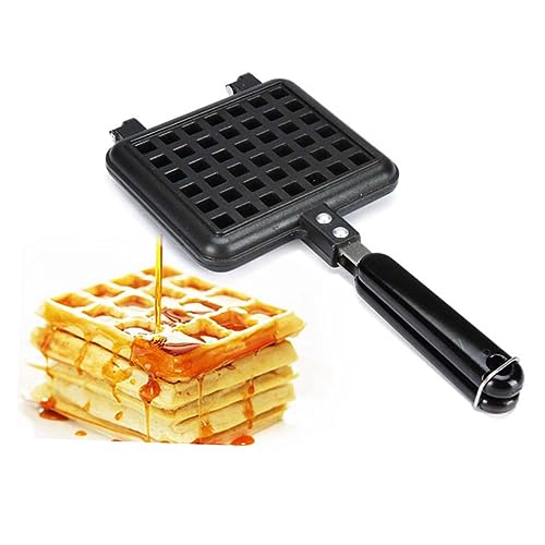 Ciieeo Household Non Stick Waffle Maker DIY Square Cake Mold for Easy Baking Lightweight Aluminium Alloy Design for Home Chefs and Bakers