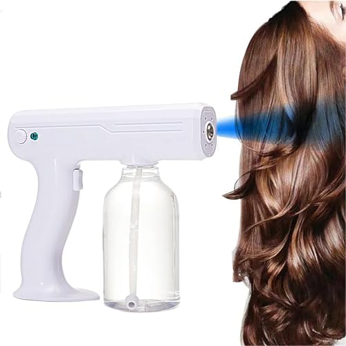NGARY Multifunctional Rechargeable Hair Sprayer, Handheld Sprayer Machine, Nano Gun Hair Steamer, Electric Mist Steam Gun, Portable Efficient and Easy To Use, for Home, Office