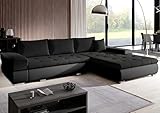 𝗕𝗘𝗤𝗨𝗘𝗠 𝗨𝗡𝗗 𝗥𝗢𝗕𝗨𝗦𝗧 - Sie verfügt über eine großzügige und bequeme Sitzfläche für den den perfekten Sitzkomfort, nach einem langen Tag. Die kuscheligen Sofakissen bieten eine zusätzliche Stütze für den Rücken und sorgen für ein gemütliches Ambiente. Die Kissenbezüge mit Reißverschlüssen ermöglichen schnelles Abziehen.