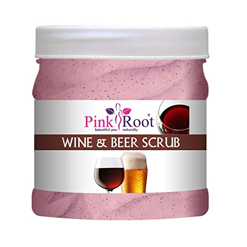 Image of Pink Root Diamond Mask 500gm with Wine & Beer Scrub 500gm
