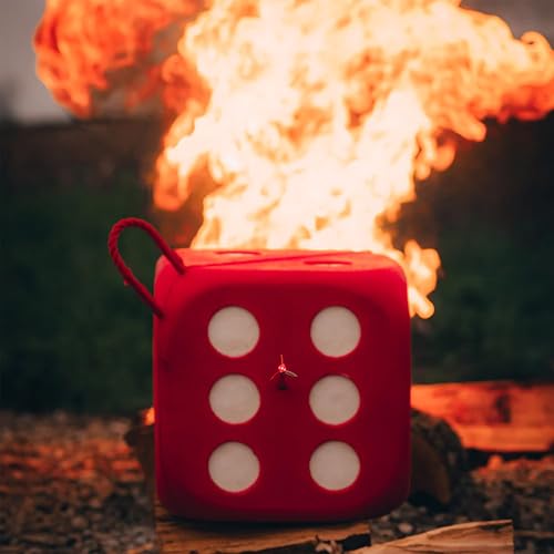 image for Morrell High Roller Foam Archery Target, 6-Sided Cube with 21 Bullseye