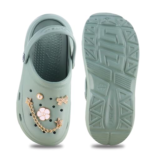 Image of FLITE Clogs FL-2058 Black for Women