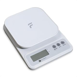 Fitkit by Cult Digital Kitchen Food Scale,10kg Limit, LCD Display, Tare & Unit Conversion, Ideal for Kitchen & Diet Tracking Price In India