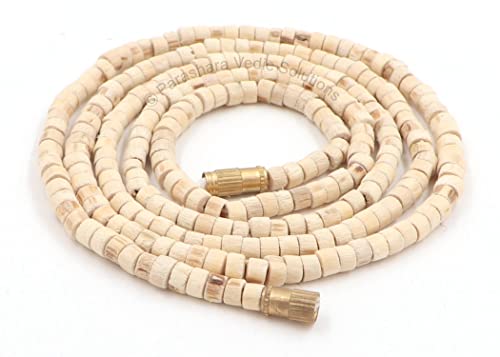 Image of ARKAM Tulsi Kanthi Mala - Original /ISKCON Vaishnav Basil Mala (3mm, 24 inches) Set of 4