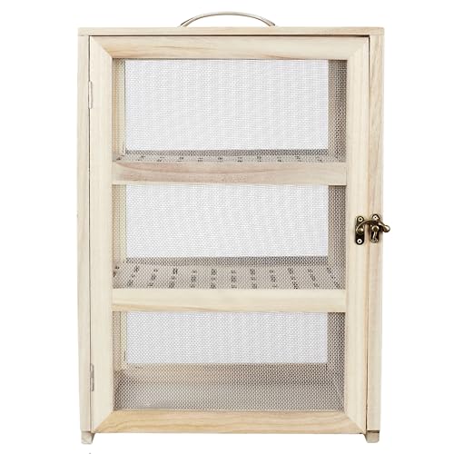 COOK CONCEPT KA4717 Vorratsschrank, für Aufbewahrung, sonstiges Zubehör, Paulownia-Holz, Holz-Stahl, 28,2 x 24 x 39 cm