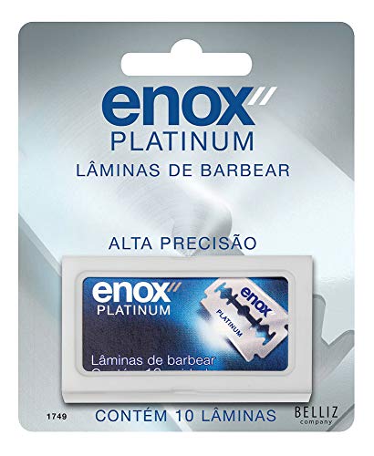 Sameriver Lâmina De Barbear Em Blister Enox Prata