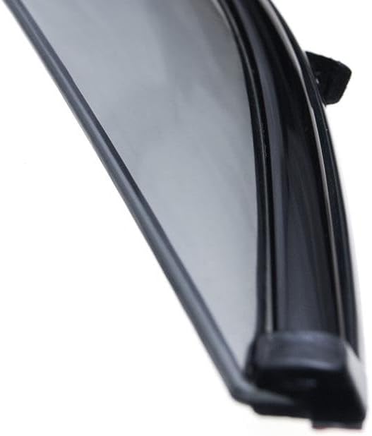 WellVisors Window Visors Wind Deflectors Compatible with Kia Sorento 2003-09 with Black Trim Rain Guards 3-847KA001