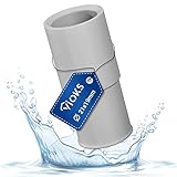 VIOKS Ablaufschlauch Adapter 21 auf 19 mmØ - Waschmaschine Abfluss Adapter Siphon für Ablaufschlauch Waschmaschine, Ablaufschlauch Geschirrspüler