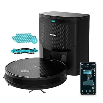 Cecotec Robot Aspirapolvere Conga 2499 Ultra Home Advanced. Base Autopulente, Tecnologia Giroscopica, 2100Pa, App, Spazzola Multifunzionale, 2 Spazzole, Mocio, Rilevamento Automatico Sacchetto 3L