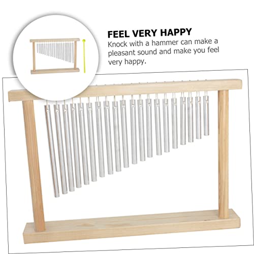 ERINGOGO 1 Conjunto Sinos de vento de vinte tons sinos de vento de metal sinos de vento de ensino de