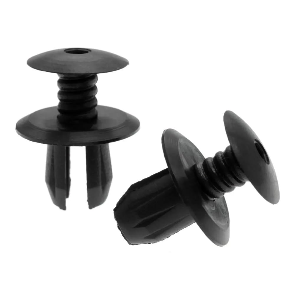 GLBMLMTHZP 50pcs Auto Fastener Trim Panel Lining Clips Fit 9mm Hole For T4 T5 Car Plastic Rivets Automobile
