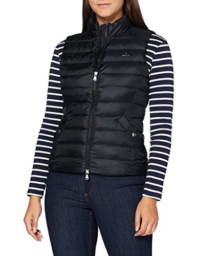 Preisvergleich Produktbild GANT Damen D1. Light Padded Gilet Jacke, Black, M