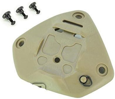 ATAIRSOFT Universal Shroud NVG Mount 1 OR 3 Hole for ACH MICH PASGT CVC NV Helmet DE