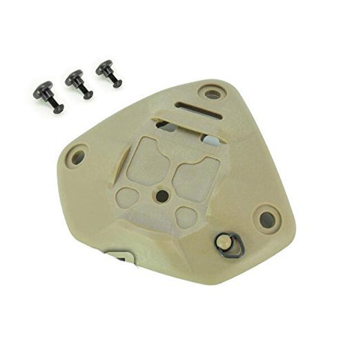 ATAIRSOFT Universal Shroud NVG Mount 1 OR 3 Hole for ACH MICH PASGT CVC NV Helmet DE