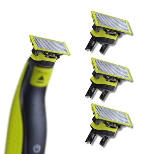 Pack 3 Lames T-Blade de Rechange Compatibles pour tous les rasoirs OneBlade