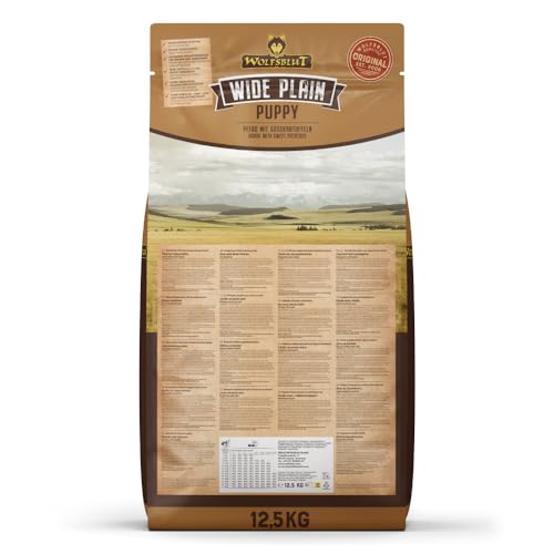Wolfsblut - Wide Plain Puppy - 12,5 kg - Pferd - Trockenfutter - Hundefutter - Getreidefrei