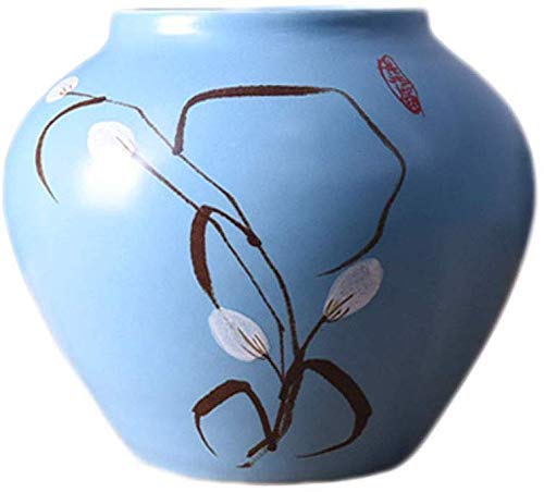 Vases en céramique fleur pour décoration de table de salon et ornements de bureau