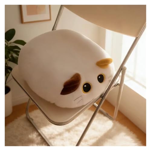 Cojín de asiento de coche para decoración de casa y sofá de gato siamés 7