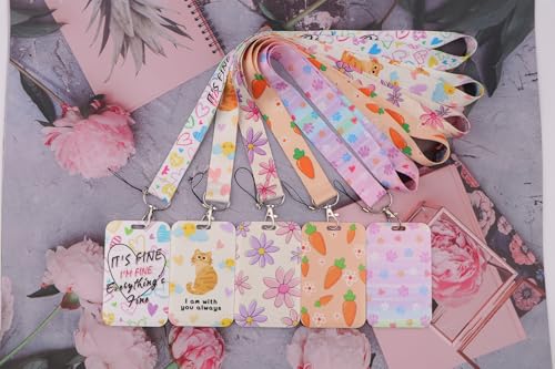 Bkbkaak 1422111229 Floral Lanyard For Id Badge Holder thumb #6