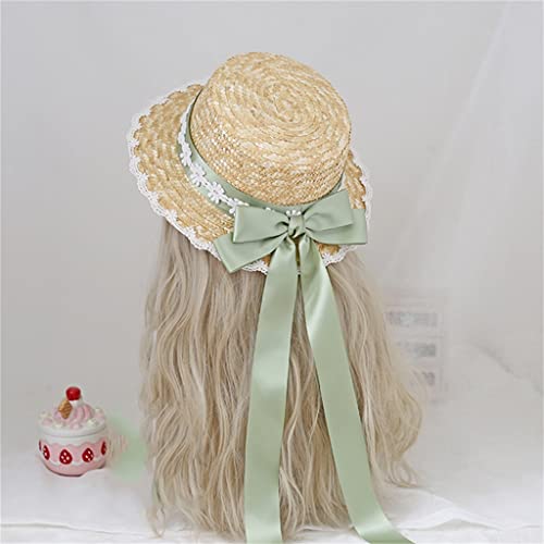 Chapeau de paille Big Bow idéal pour vos pique-niques champêtres et balades en forêt