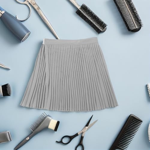 Capa impermeable para peluquería Didiseaon ajustable gris miniatura 6