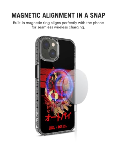 Image of DailyObjects The Cycle of Origin Stride 2.0 Magnetic Case Cover Compatible with iPhone 15 | Wireless Charging Slim Back Cover | 2 Layer Edge Protection & Shockproof
