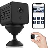 Sagnus Mini Spy Camera WiFi - Hidden Camera with Audio and Live Feed WiFi, Spy Cam, Nanny Cams Wireless with Cell Phone App, Wireless Security Camera System for Indoor, Pet Camera, Baby Monitor.