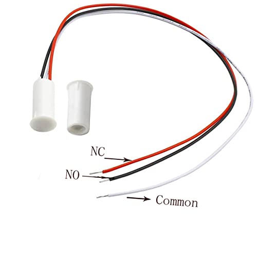 Alarma de ventana de puerta empotrada con interruptor magnético RC-35 NC/NO con cable 3