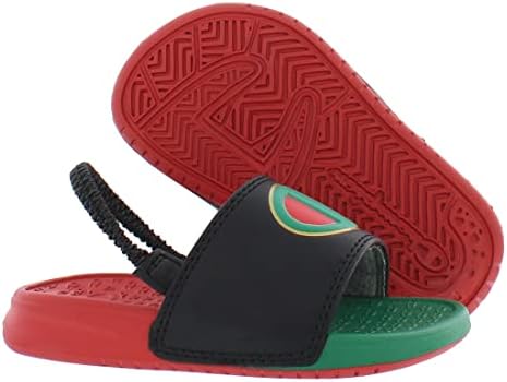 Champion Super Slide Split Baby Boys Shoes Size 6, Color: Red/Green Review | Image 1