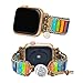 Cape Diablo Handmade Apple Watch Bracelets for Women - Genuine Natural Energy Crystal Apple Watch Band - Beaded Smart Watch Bracelet for Apple Models 4, 5, 6, 7, 8, SE - 38mm/40mm/41mm/42mm/44mm/45mm