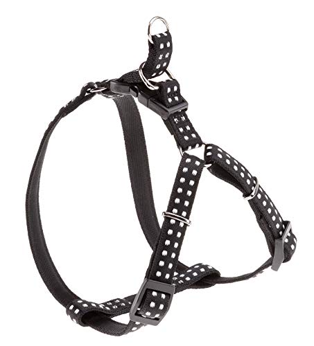 Ferplast Harnesses Cricket P Xlarge Black, Black/White