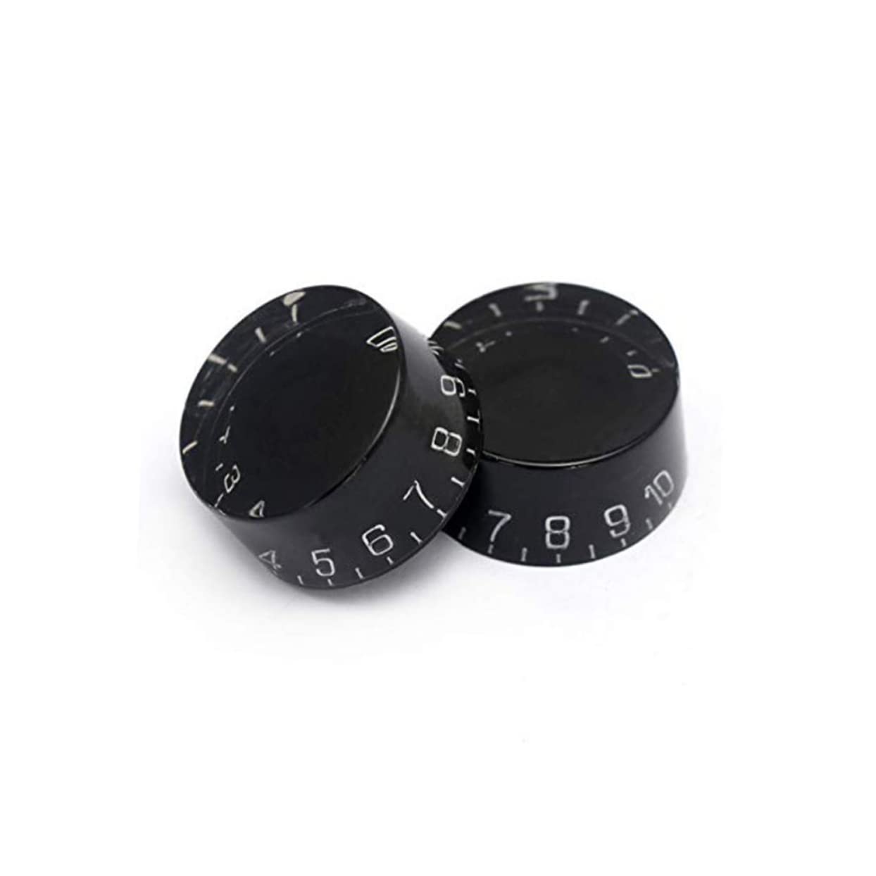 BESPORTBLE 5Pcs Black Electric Guitar Control Knobs Volume Tone Replacement Parts Durable and Sturdy Design for Enhanced Performance for Electric Guitar and Bass Use