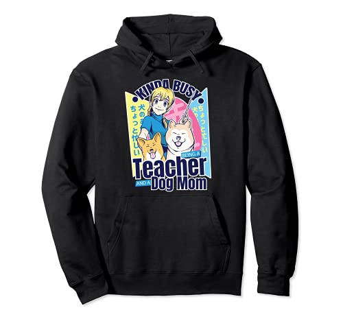 Kinda Busy Being A Teacher And A Dog Mom, Black