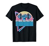 Fitness-Lehrer Fitness-Lehrer Fitness-Trainer Retro T-Shirt