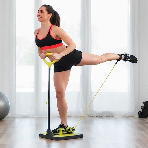 Plataforma de fitness InnovaGoods para glúteos y piernas con guía práctica de ejercicios en casa