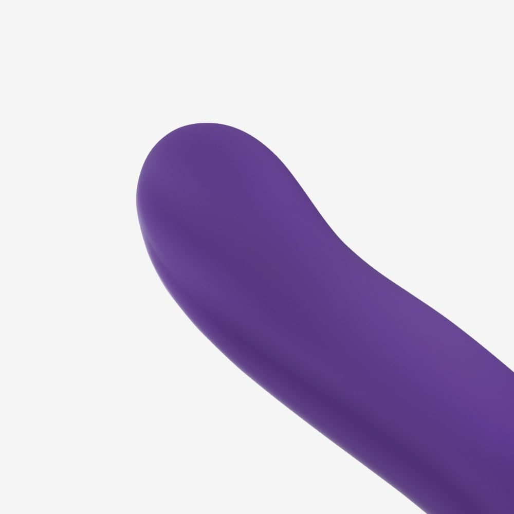 Fun Factory BI STRONIC FUSION - Vibratore urti | Sex toy rabbit punto G clitoride | Vibratori donna sesso realistico | Silicone | Viola