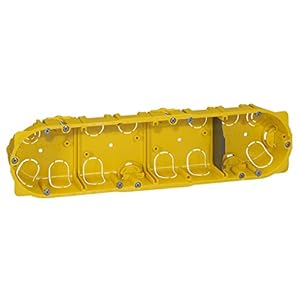 boîte multiposte batibox 4 postes ou 8 à 10 modules profondeur 40mm